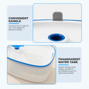 Furbulous 2.5L Cat Water Fountain, Automatic Pet Drinking Fountain Dispenser - White