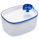 Furbulous 2.5L Cat Water Fountain, Automatic Pet Drinking Fountain Dispenser - Steel