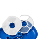 Furbulous 2.5L Cat Water Fountain, Automatic Pet Drinking Fountain Dispenser - Steel