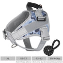 Furbulous No Pull Dog Harness Adjustable Pet Harness Reflective Explosion-proof Shock Dog Harness with 1.5m Lead