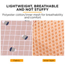 Furbulous No Pull Cat Small Dog Harness and Lead Set Adjustable Reflective Step-in Vest Harnesses Mesh Padded Plaid Escape Proof Puppy Jacket - Pink Medium