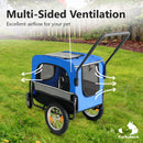 Furbulous Pet Bike Trailers 30kg Dog Stroller Outdoor Bicycle Covered Carrier