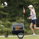 Furbulous Pet Bike Trailers 30kg Dog Stroller Outdoor Bicycle Covered Carrier