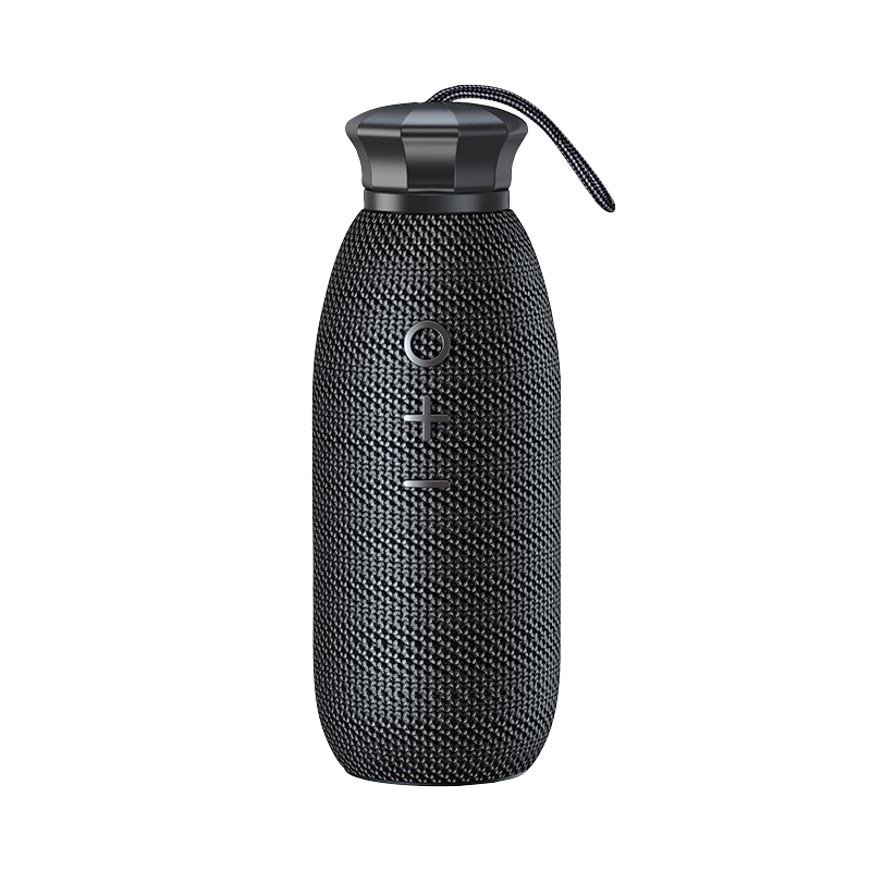 REMAX Portable Bottle-Shaped Bluetooth Music Streaming Speaker - Journey Series Black