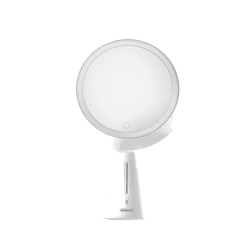 Round LED Beauty Makeup Mirror with a 5X Magnifying small Mirror 3600 Rotation