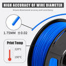 PLA 3d Printer Filament - 1kg 1.75mm - Blue