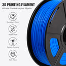 PLA 3d Printer Filament - 1kg 1.75mm - Blue