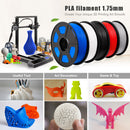 PLA 3d Printer Filament - 1kg 1.75mm - Silver
