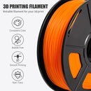 PLA 3d Printer Filament - 1kg 1.75mm - Orange