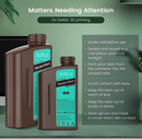 3d Printing Resin 405nm UV Curing & Filters 1kg - Green