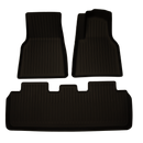 Tesla Model Y 2021-2023 TPE 3D Interior Floor Mat Set Front Rear Accessories