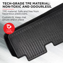 Tesla Model Y 2021-2023 TPE 3D Interior Floor Mat Set Front Rear Accessories