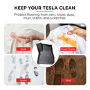 Tesla Model 3 TPE 3D Interior Floor Mat Set - 3PCs Front Rear Accessories