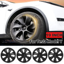 Accecar Tesla Model Y Wheel Cover Set 19-Inch (4-Pc) for 2020-2023 Models Wheel Rim Protectors Hubcap