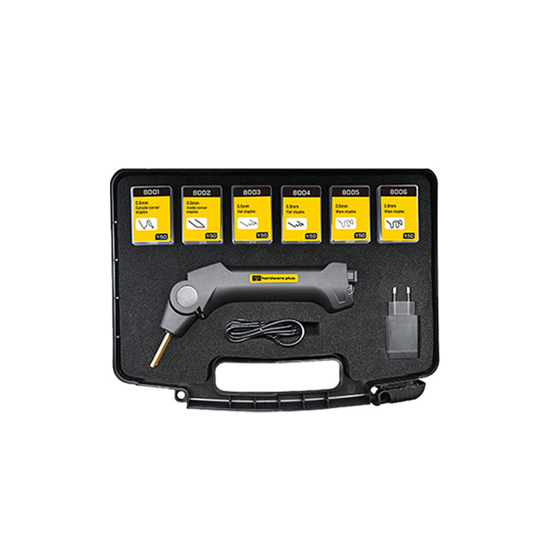 HARDWARE PLUS Cordless Plastic Welder Kit, LED Indicator, 4 Staples