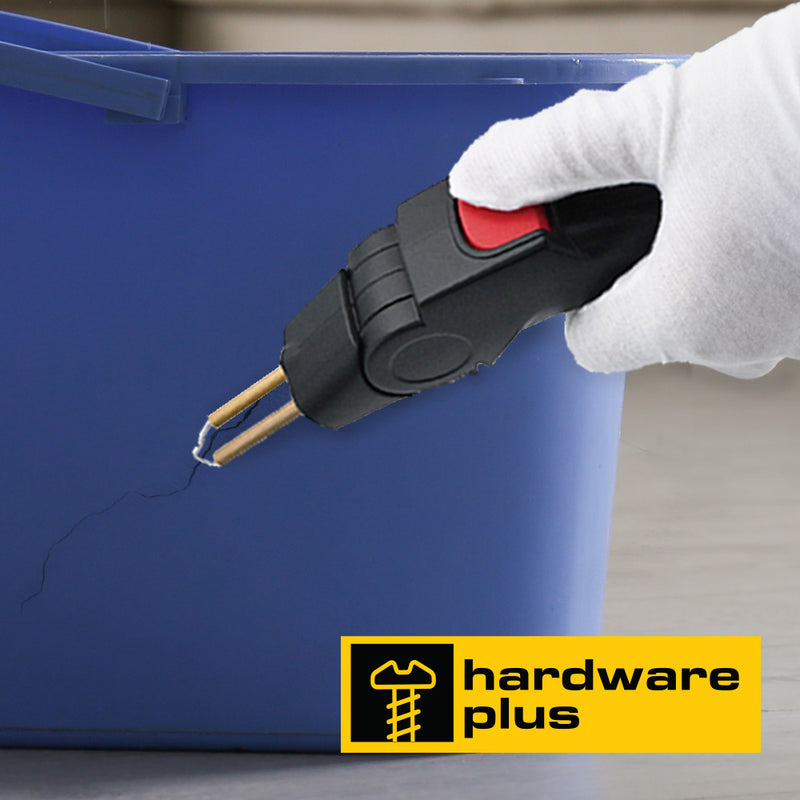HARDWARE PLUS Cordless Plastic Welder Hot Stapler 200 Staples Garage Tool Repair
