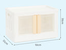 folding storage boxes 31cm x 50cm x 30cm