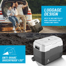 Mt Aspire 50L Portable Fridge Freezer and Wine Cooler for Picnic Home Car and Camping