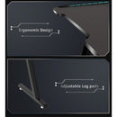 Odyssey8 1.4m Gaming Desk Office Table Desktop with LED light & Effects - Red