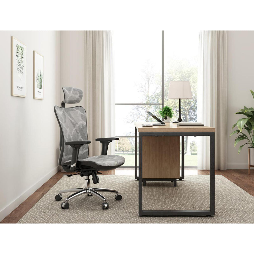 SIHOO M57 Ergonomic Office/Desk Chair - Grey
