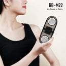 Remax Dual Magnetic Wireless Speakers with Removable Soft Case